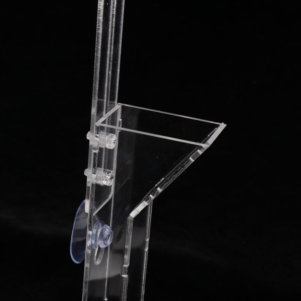 Aquarium Clear Acrylic Shrimp Feeding Tube & Food Dish Feeder Feeding Tool