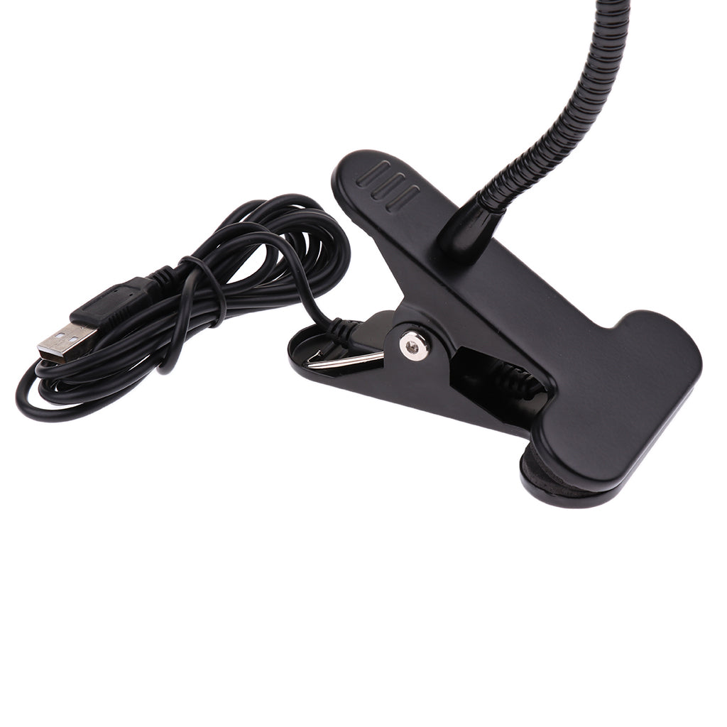 Flexible Stepless Dimming Clip Lamp for Desk Bed Headboard and Computers 2