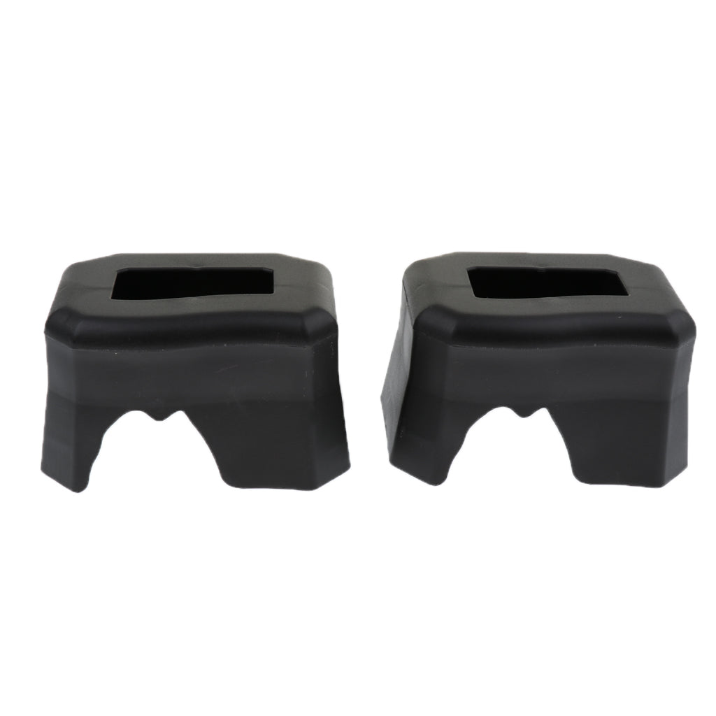 2Pcs Reptile Shelter Hiding Cave Food Bowl For Lizards Gecko Spider Frog Black