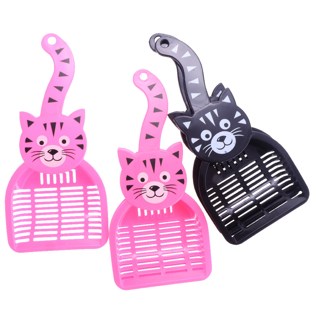 5x Cat Litter Scoop Kitty Litter Scooper Waste Scooper Shovel Spade Type 1