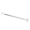 Spring Extendable Telescopic Curtain Clothes Rods 70-124cm Square End