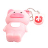 Piggy Pig Shaped Keychain Flash Drive Storage Memory Stick USB 2.0 U-Disk 64GB