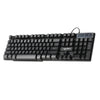 Russian/English Gaming Keyboard LED Backlit Keyboard with Floating Keycaps