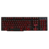 Russian/English Gaming Keyboard LED Backlit Keyboard with Floating Keycaps