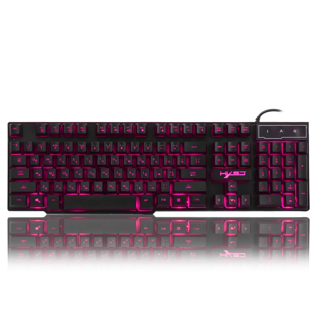 Russian/English Gaming Keyboard LED Backlit Keyboard with Floating Keycaps