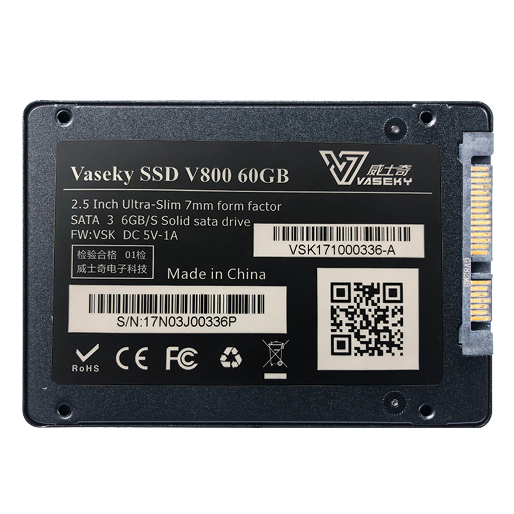 2.5inch SSD SATA 3 Internal Solid State Drive 60GB for Laptop Notebook