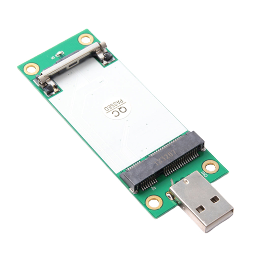 Mini PCIe WWAN Card to USB Adapter with SIM Slot for 3G / 4G Module Tester