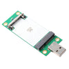 Mini PCIe WWAN Card to USB Adapter with SIM Slot for 3G / 4G Module Tester