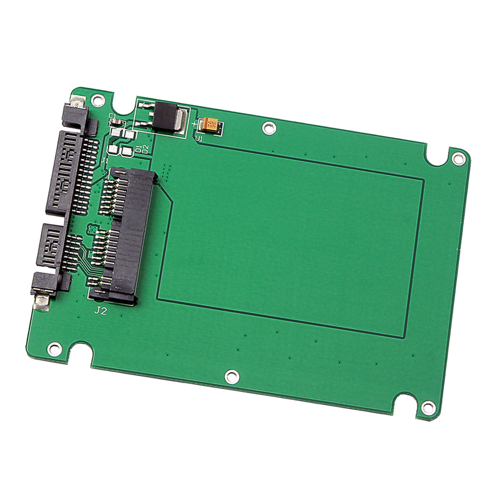 1.8" Micro SATA SSD HDD Hard Drive to 2.5" SATA Adapter Converter Card