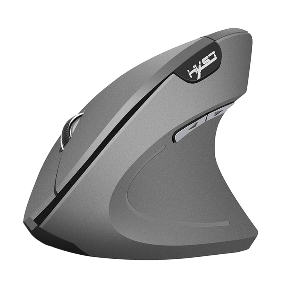 2.4G Ergonomic Optical Wireless Mouse 800/1600/2400 DPI Healthy Mice Gray