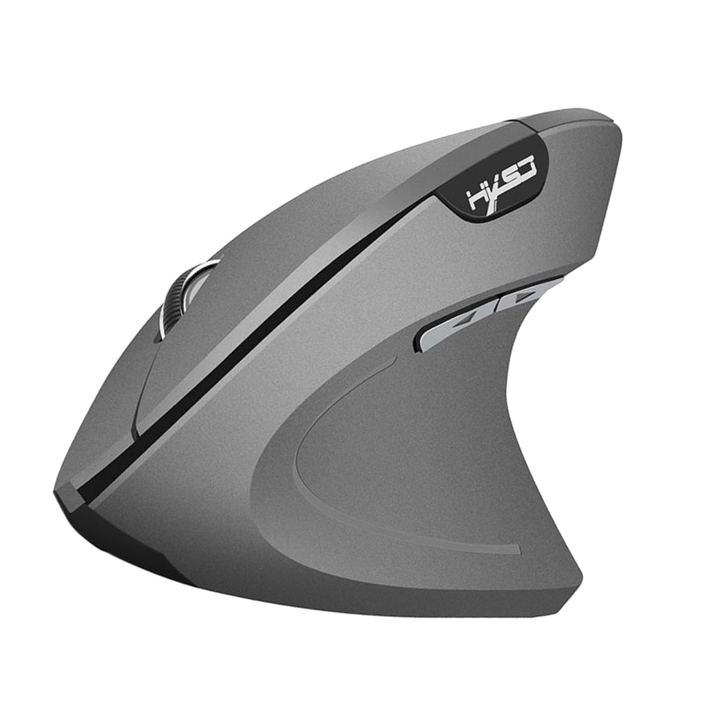 2.4G Ergonomic Optical Wireless Mouse 800/1600/2400 DPI Healthy Mice Gray