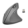 2.4G Ergonomic Optical Wireless Mouse 800/1600/2400 DPI Healthy Mice Gray