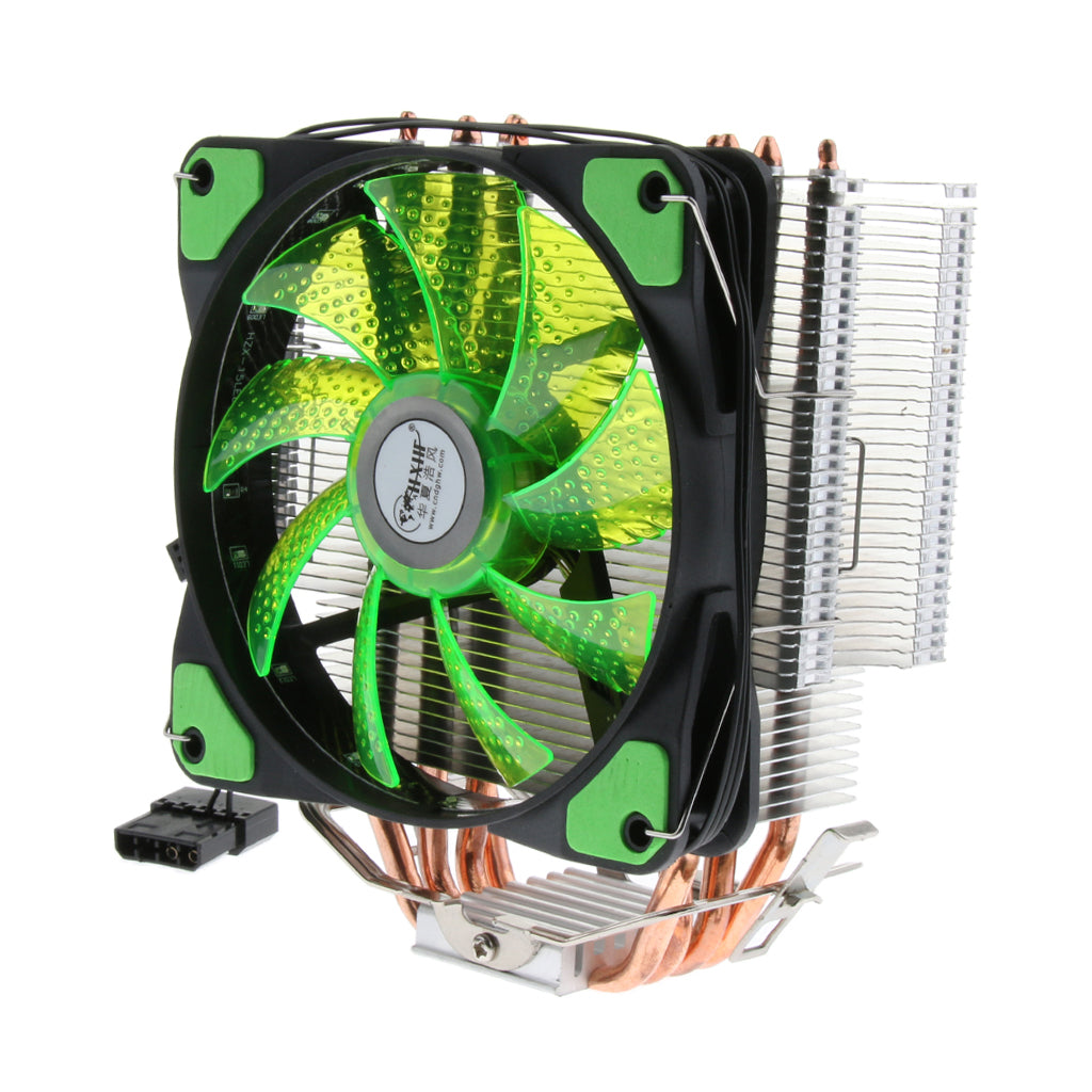 12cm Computer Case CPU Cooling Fan Radiator LED Cooler PWM Temp for AMD #2