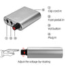 Portable Mini Tattoo Power Supply with Power Cord for Tattoo Machine Silver