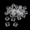 30 Pieces 5g Plastic Pot Jars Lotion Cream Sample Empty Container Clear