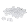 30 Pieces 5g Plastic Pot Jars Lotion Cream Sample Empty Container Clear