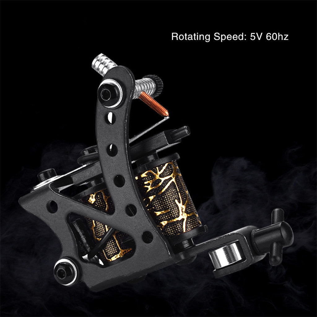 1 Set 8Wraps Tattoo Shader Machine Iron Coil Tattoo Machine Shader & Liner