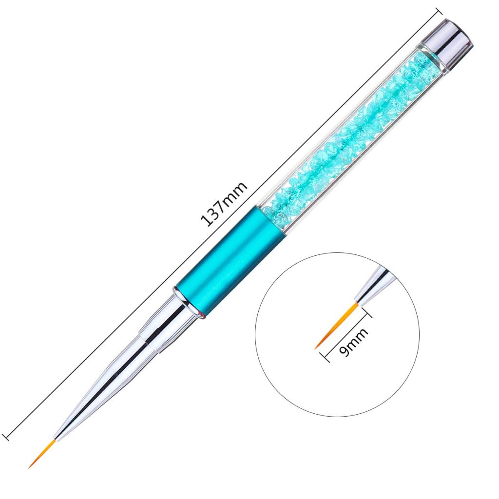 5x Salon DIY Nail Art Liner Brush UV Gel Polish Painting Drawing Design Pens