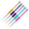 5x Salon DIY Nail Art Liner Brush UV Gel Polish Painting Drawing Design Pens