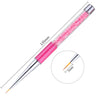 5x Salon DIY Nail Art Liner Brush UV Gel Polish Painting Drawing Design Pens