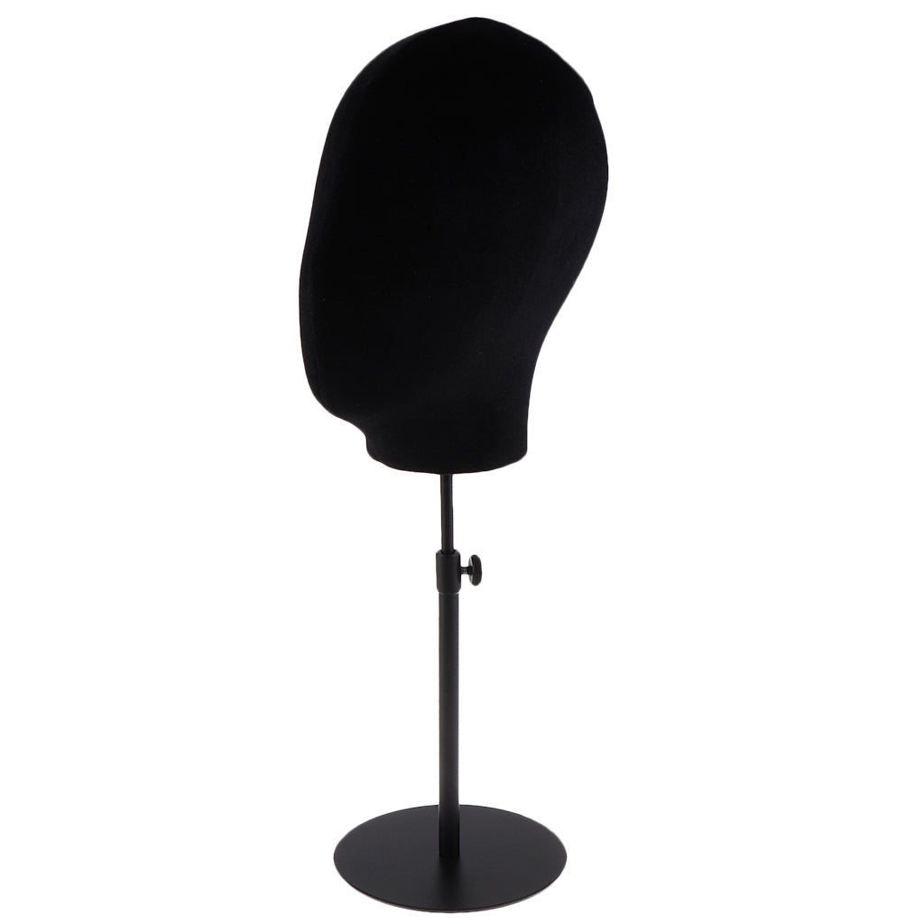 Wigs Making Mannequin Head Hat Caps Display Model 21inch Black