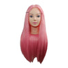 Washable Hair Styling Mannequin Head Hairdresser Training Manikin Head Pink