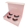 2 Pair Reusable Fluffy Mink False Eyelashes 3D Long Thick Fake Lashes 03