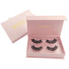 2 Pair Reusable Fluffy Mink False Eyelashes 3D Long Thick Fake Lashes 03