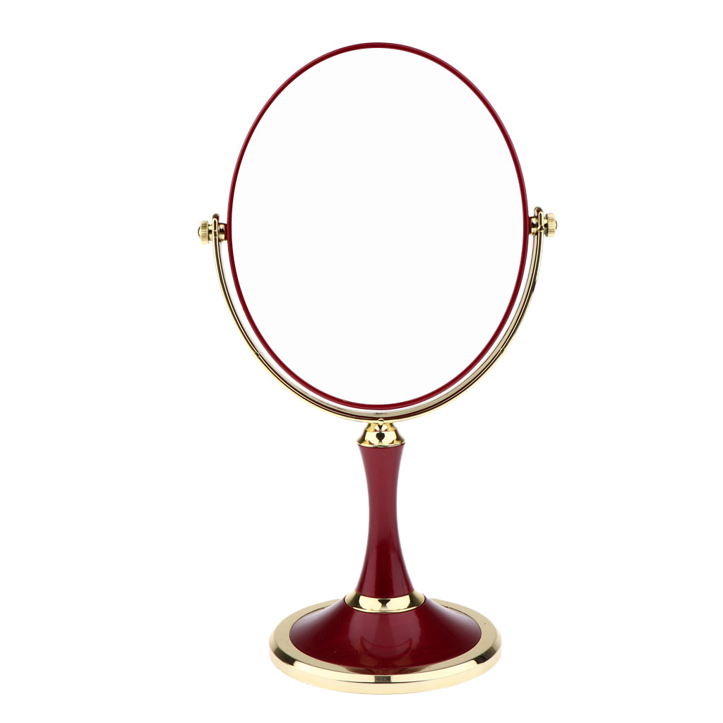 High Grade Tabletop Cosmetic Makeup Mirror Beauty Tool with Base 300x160mm