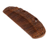 Handmade Polishing Natural Wooden Scalp Massage Detangling Comb Brush L165