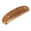 Handmade Polishing Natural Wooden Scalp Massage Detangling Comb Brush L161