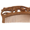 Handmade Polishing Natural Wooden Scalp Massage Detangling Comb Brush L162