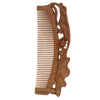 Handmade Polishing Natural Wooden Scalp Massage Detangling Comb Brush L162