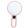 Portable Double Sided Round Handheld Magnifying Makeup Mirror 3X Magnify