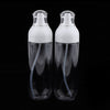 2Pcs Refillable Empty Cream Shampoo Lotion Pump Bottles with Cap 180ml