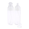 2Pcs Refillable Empty Cream Shampoo Lotion Pump Bottles with Cap 180ml