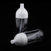 2Pcs Refillable Empty Cream Shampoo Lotion Pump Bottles with Cap 150ml