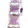 Nail Art Tips Extension Guide Form Stickers for Acrylic UV Gel 500pcs Purple