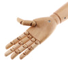 Wooden Hand Model Flexible Display Manicure Practice Painting Mannequin Hand