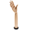 Wooden Hand Model Flexible Display Manicure Practice Painting Mannequin Hand