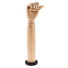 Wooden Hand Model Flexible Display Manicure Practice Painting Mannequin Hand