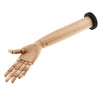 Wooden Hand Model Flexible Display Manicure Practice Painting Mannequin Hand