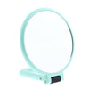 Foldable Handheld 2 Sided Makeup Mirror Magnifying Mirror w/ Hanger Hole X10