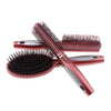 3Pcs Pro Hair Care Detangling Brush Massage Hairbrush Set Portable Red