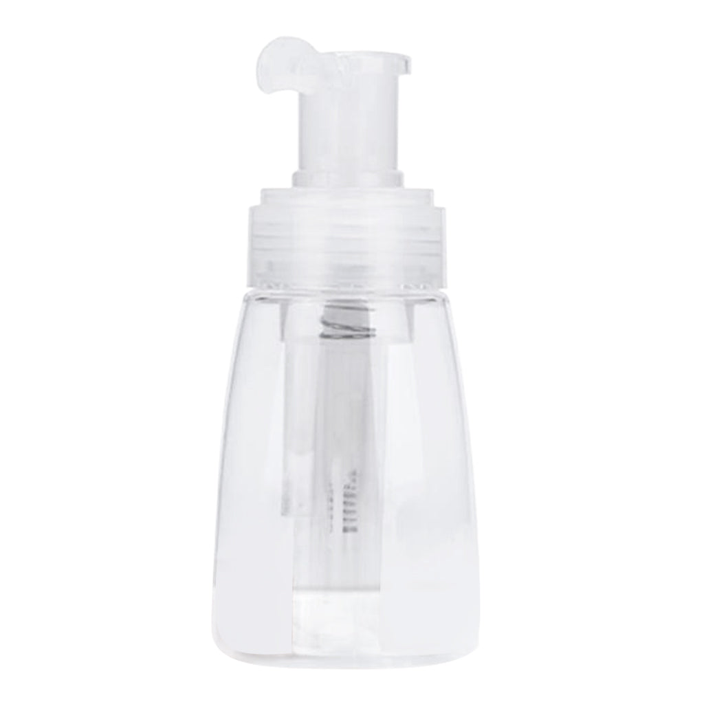 Empty Clear Powder Spray Bottle with Locking Nozzle for Loose Bath Powder