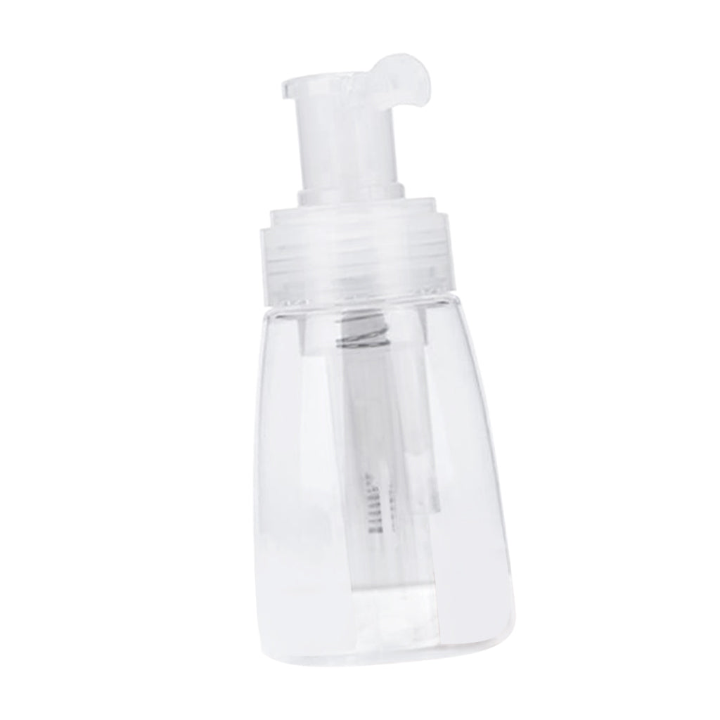 Empty Clear Powder Spray Bottle with Locking Nozzle for Loose Bath Powder