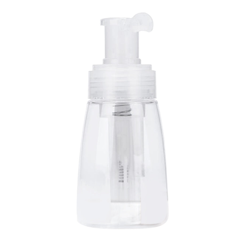 Empty Clear Powder Spray Bottle with Locking Nozzle for Loose Bath Powder