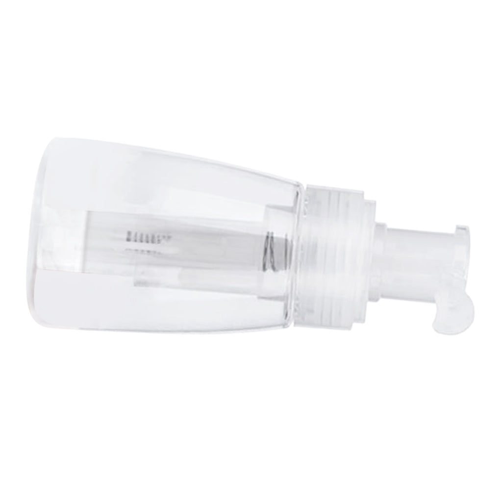 Empty Clear Powder Spray Bottle with Locking Nozzle for Loose Bath Powder