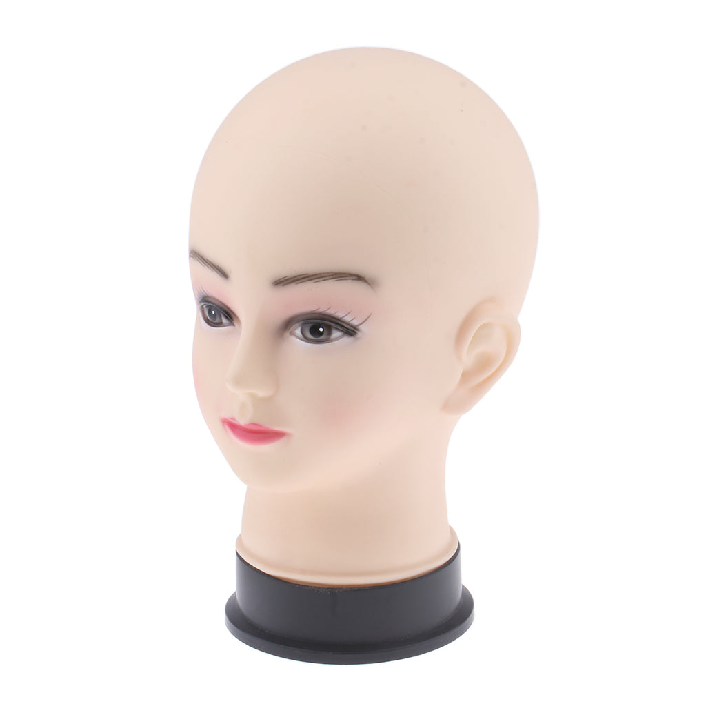 Mannequin Head Female Cosmetology Wig Hat Necklace Display Model Small