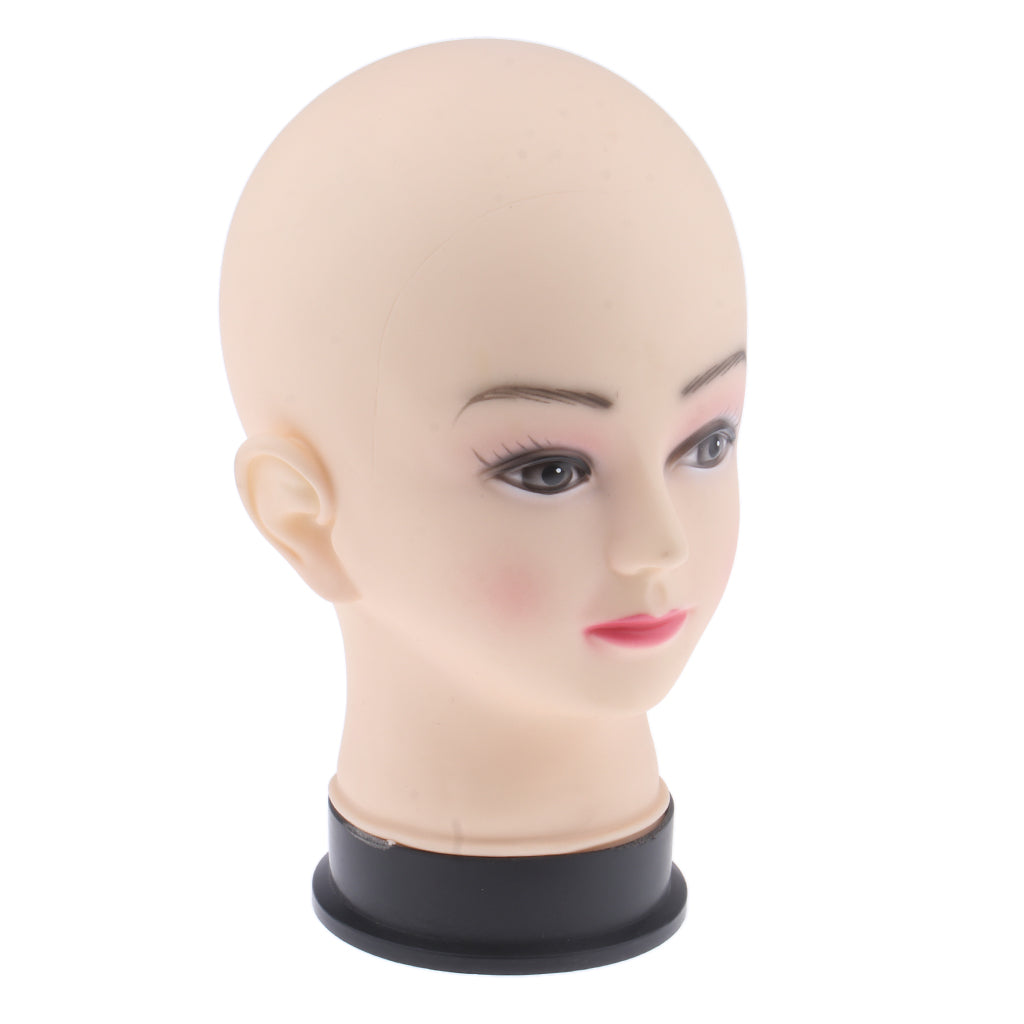 Mannequin Head Female Cosmetology Wig Hat Necklace Display Model Small